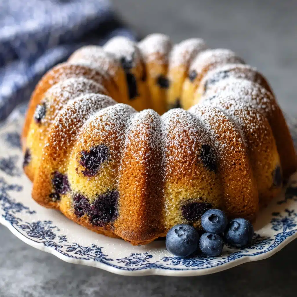 Blueberry Breakfast Cake Recipe - Recipe Image