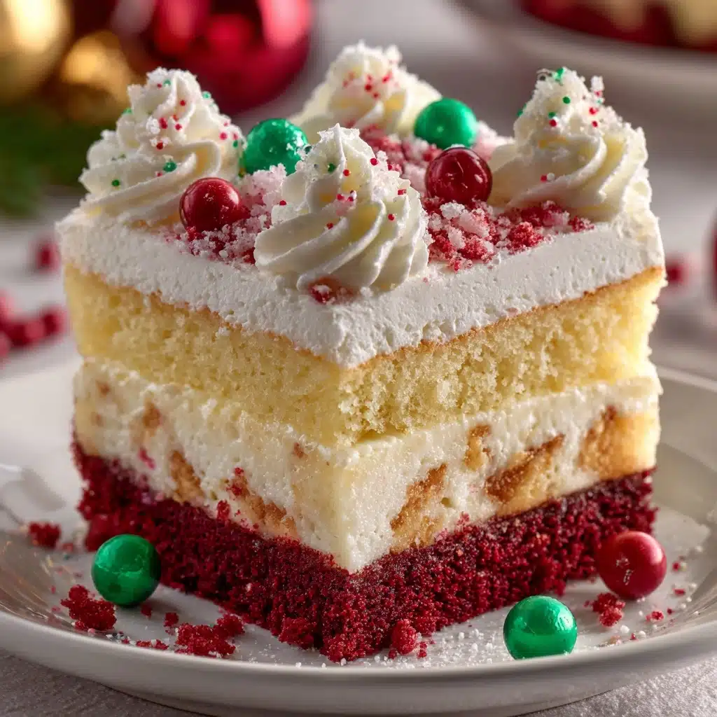 Christmas Poke Cake Recipe - Recipe Image