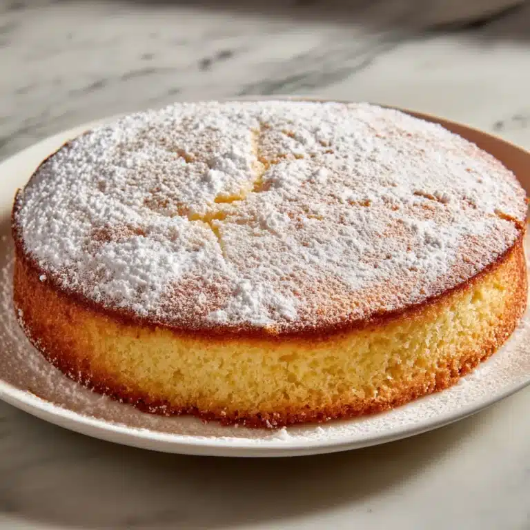 Eggless Vanilla Cake Recipe
