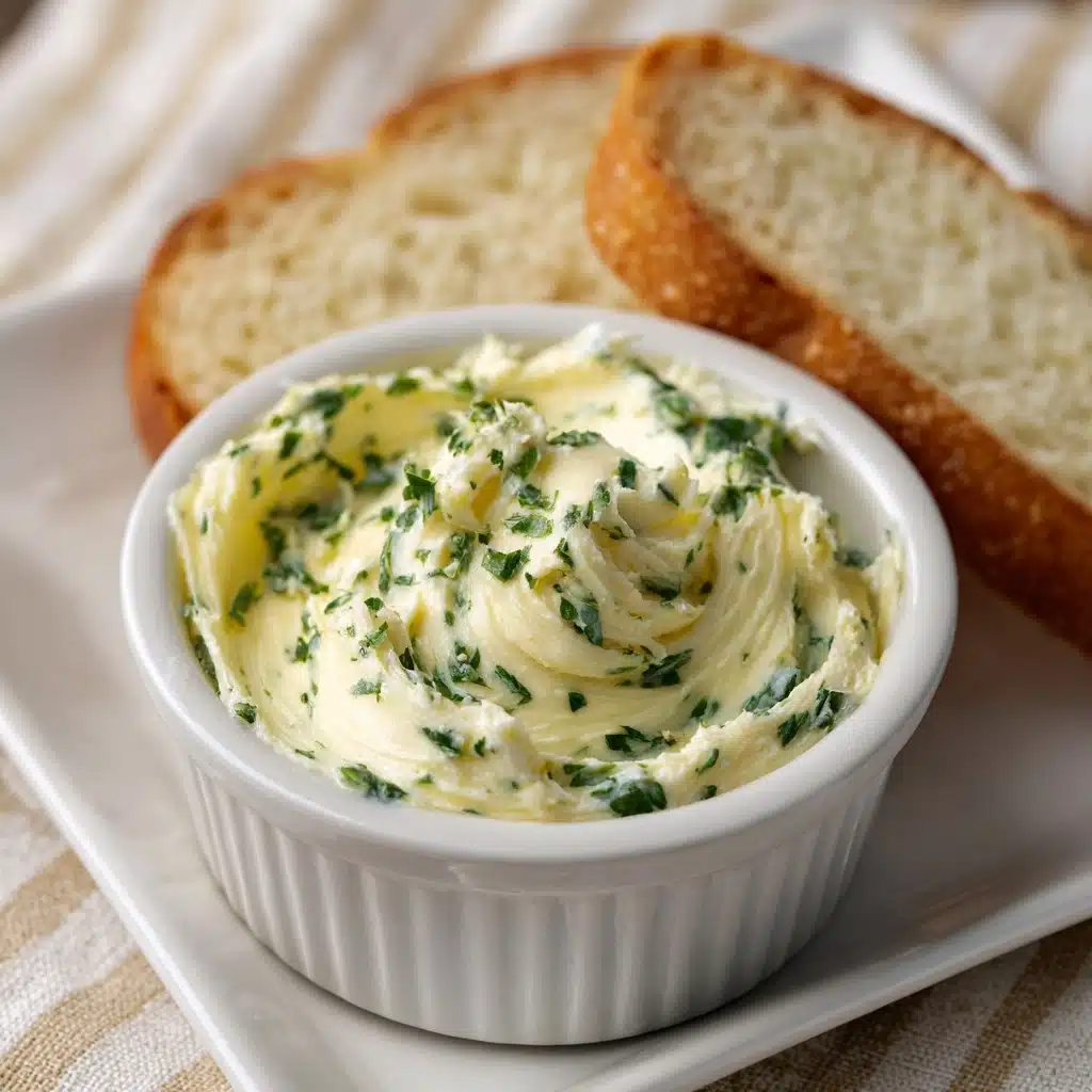 Easy Homemade Garlic Bread Spread Recipe - Recipe Image
