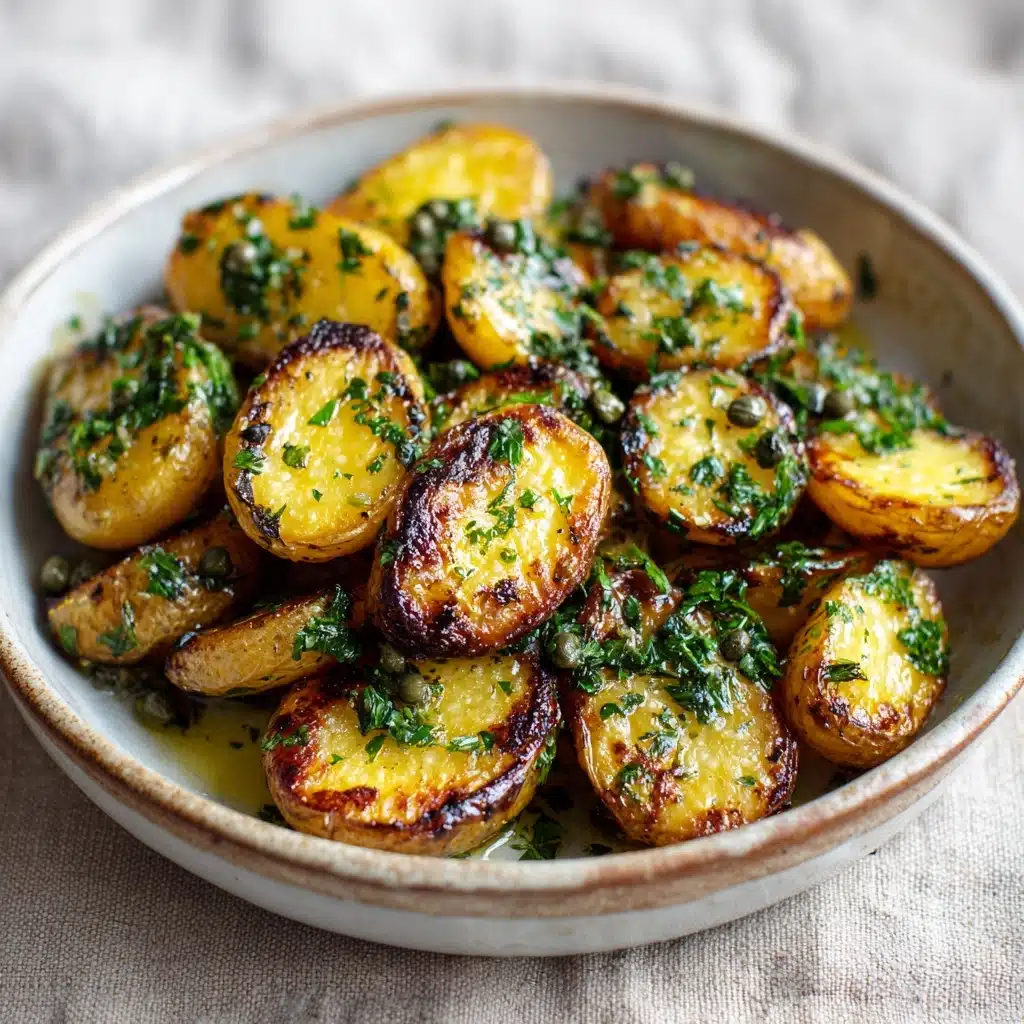 Crispy Roasted Potatoes with Salted Lemon Recipe - Recipe Image