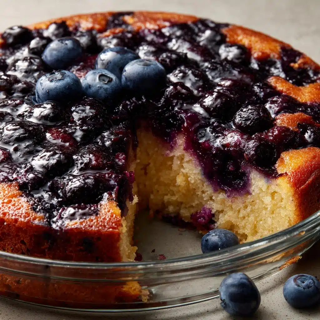 Crustless Blueberry Pie Recipe - Recipe Image