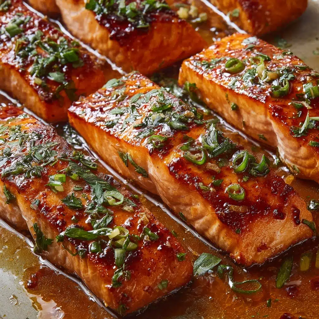 Honey Garlic Salmon Recipe - Recipe Image