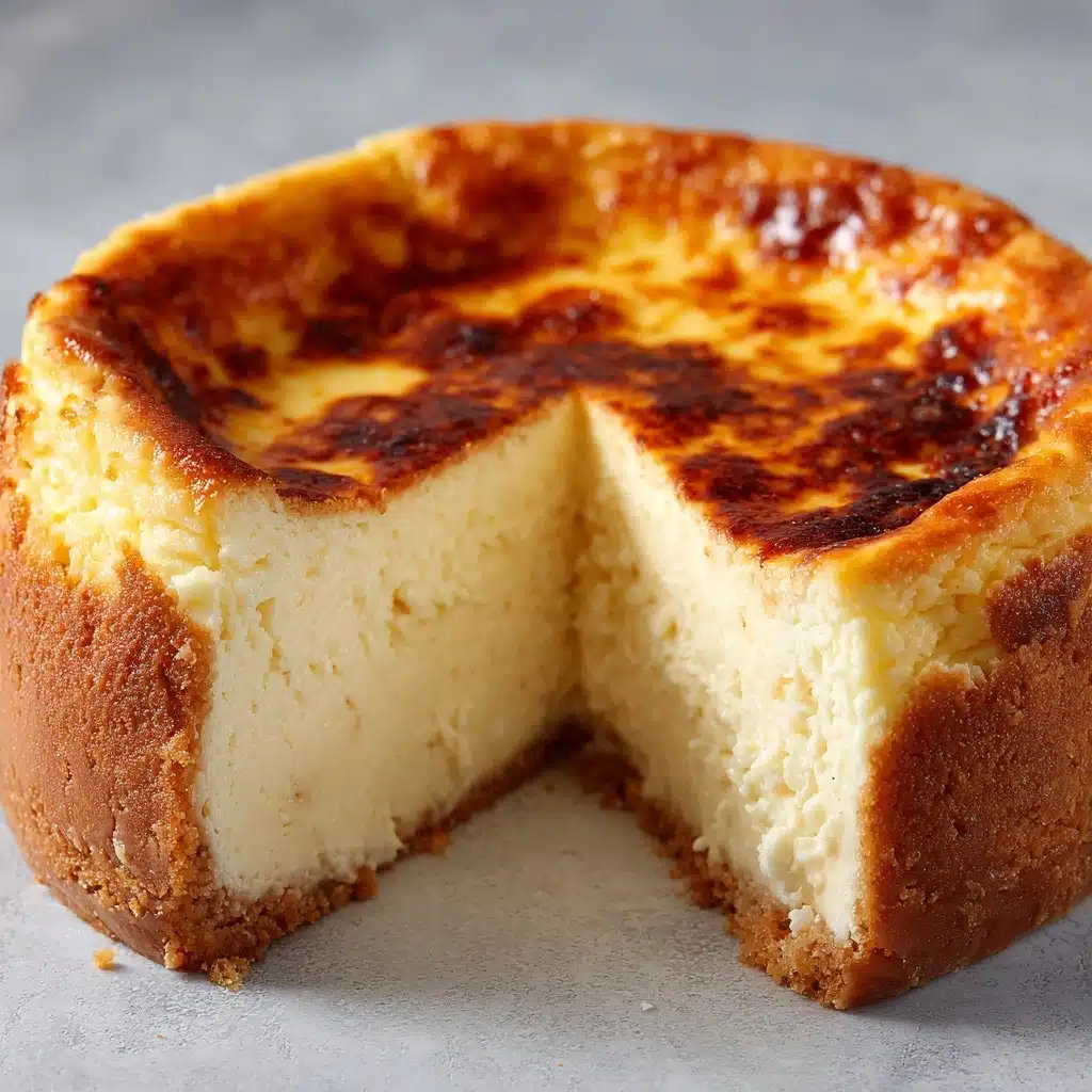 Loaf Pan Basque Cheesecake Recipe - Recipe Image