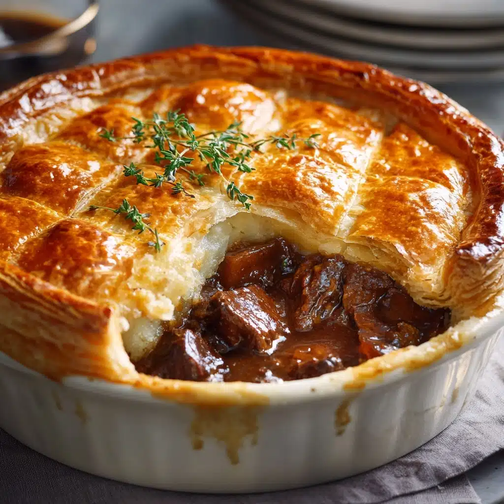 Steak And Onion Pie Recipe - Recipe Image