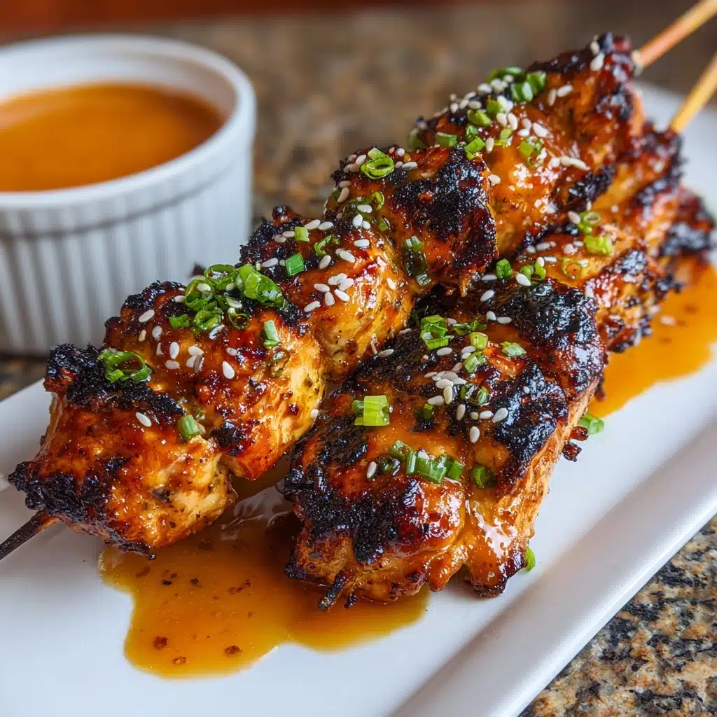 Bang Bang Chicken Skewers Recipe