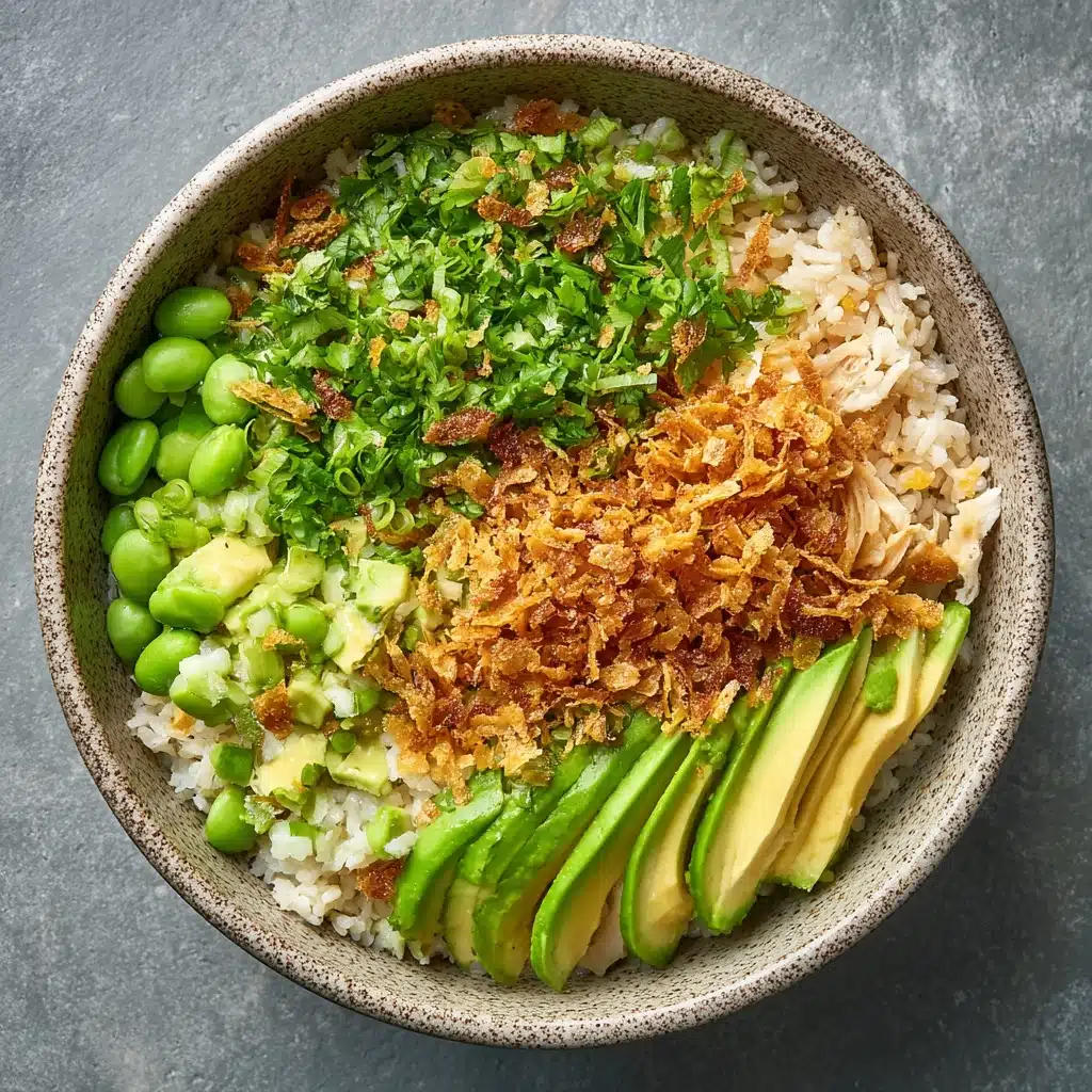Tuna Avocado Crispy Rice Salad Recipe