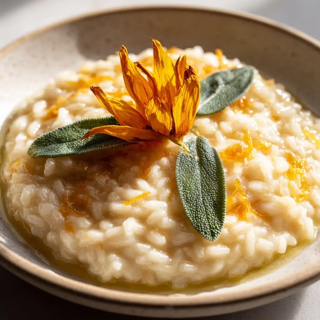 Squash Blossom Risotto Recipe