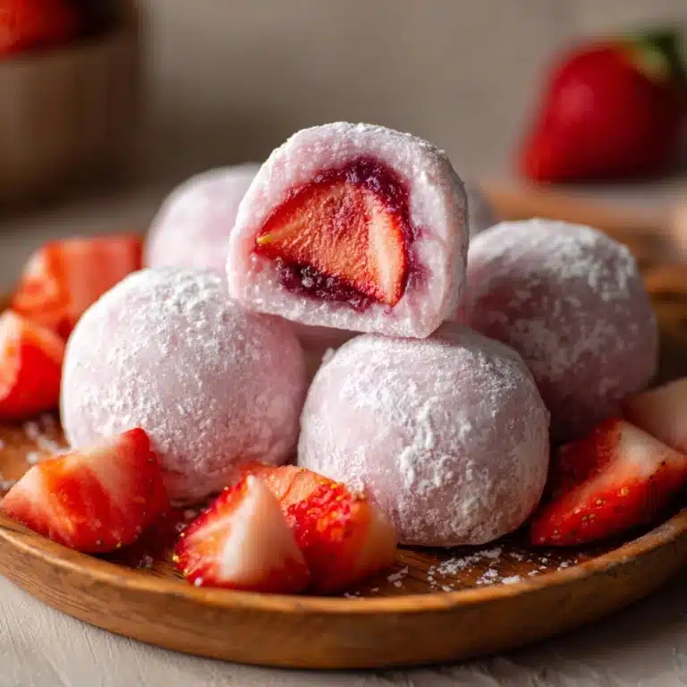 Strawberry Mochi Recipe