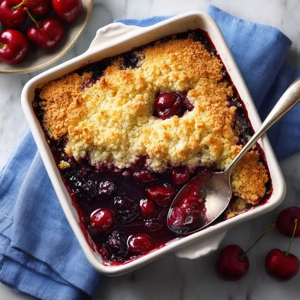 Sweet Cherry Cobbler Recipe