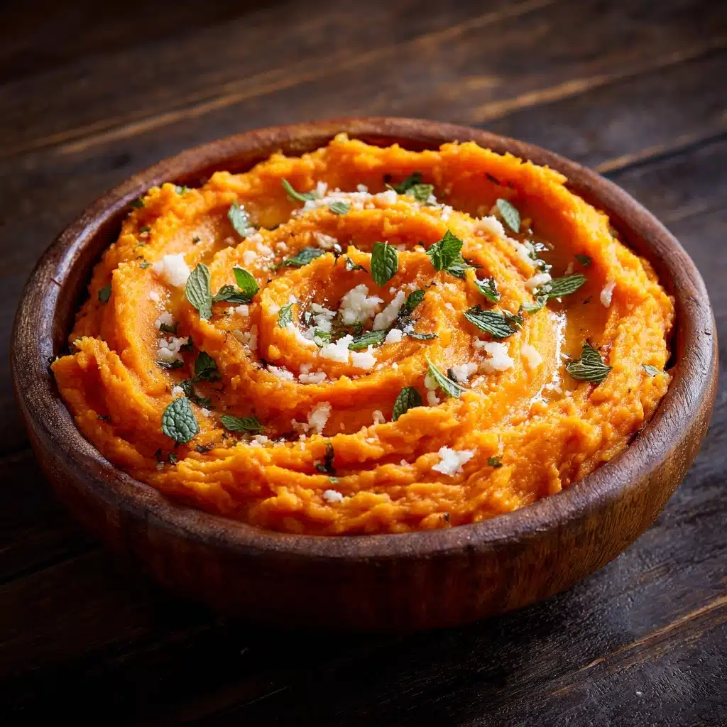 Creamy Maple Mashed Sweet Potatoes Recipe - Recipe Image