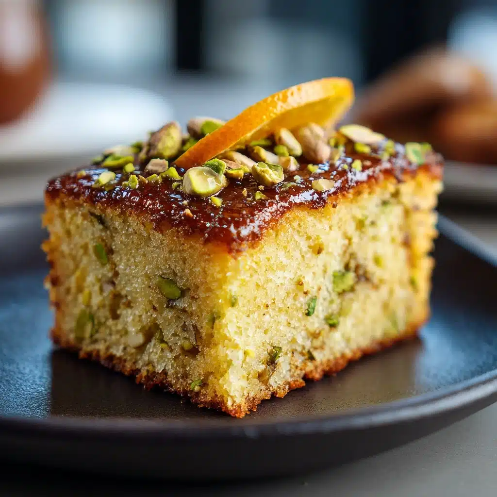 Orange, Pistachio, and Almond Cake Recipe - Recipe Image