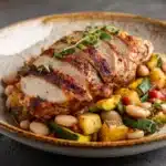 Healthy Spanish Chicken and Beans Recipe