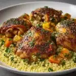 Moroccan Chicken Thighs Recipe