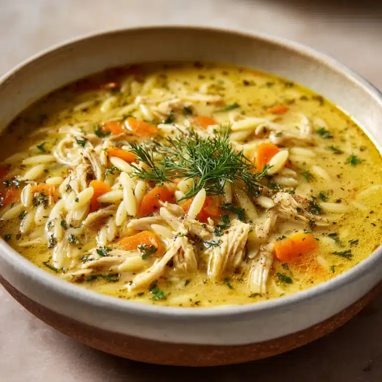 Greek Lemon Chicken Soup Recipe