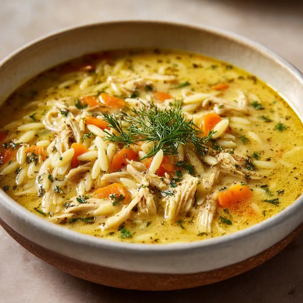 Greek Lemon Chicken Soup Recipe - Recipe Image