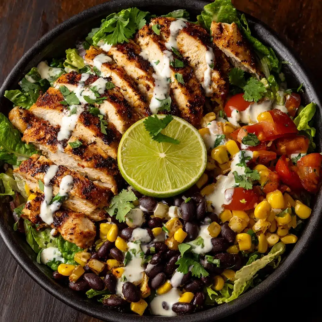 Tex-Mex Chopped Chicken Salad Recipe - Recipe Image
