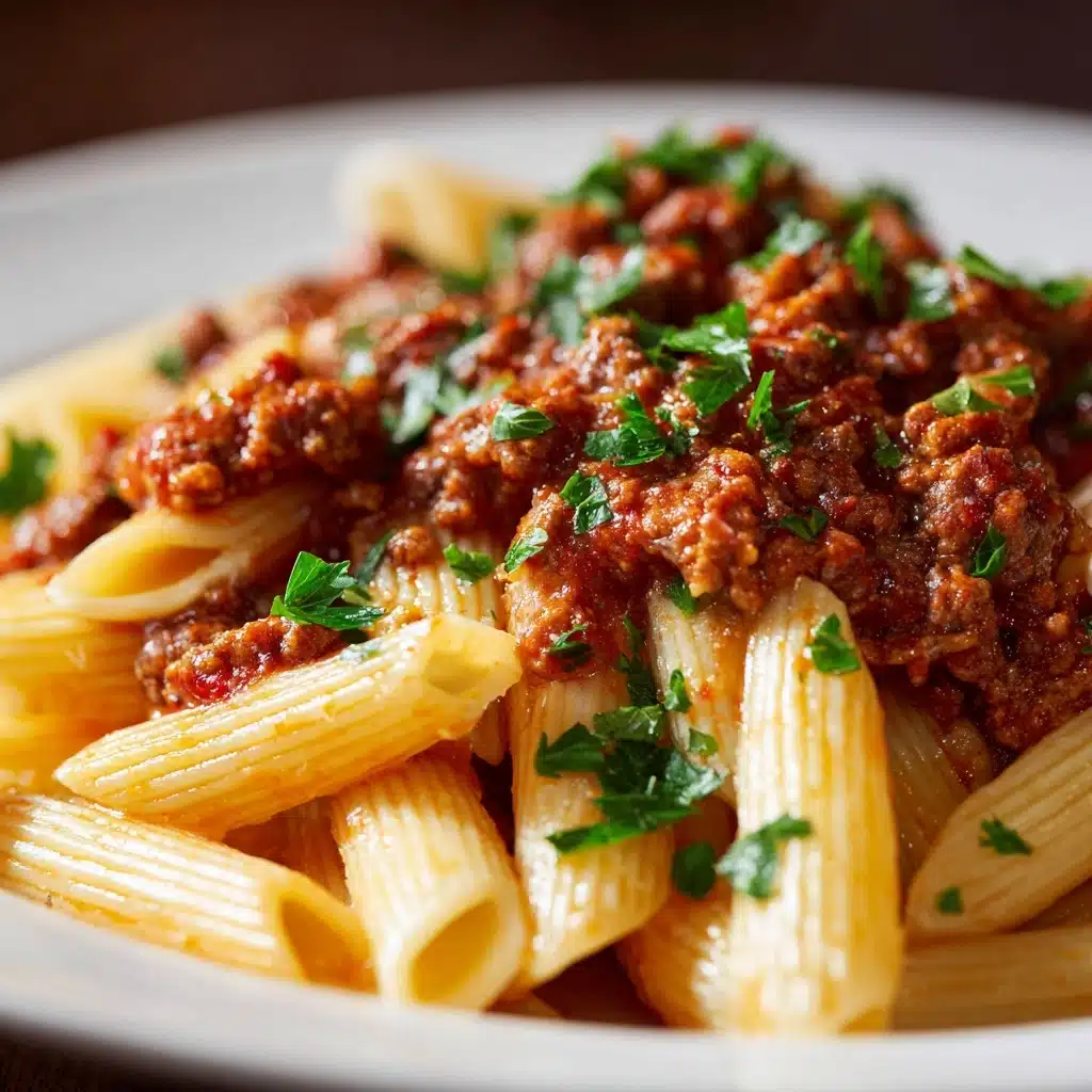 One Pot Sloppy Joe Pasta Recipe - Recipe Image