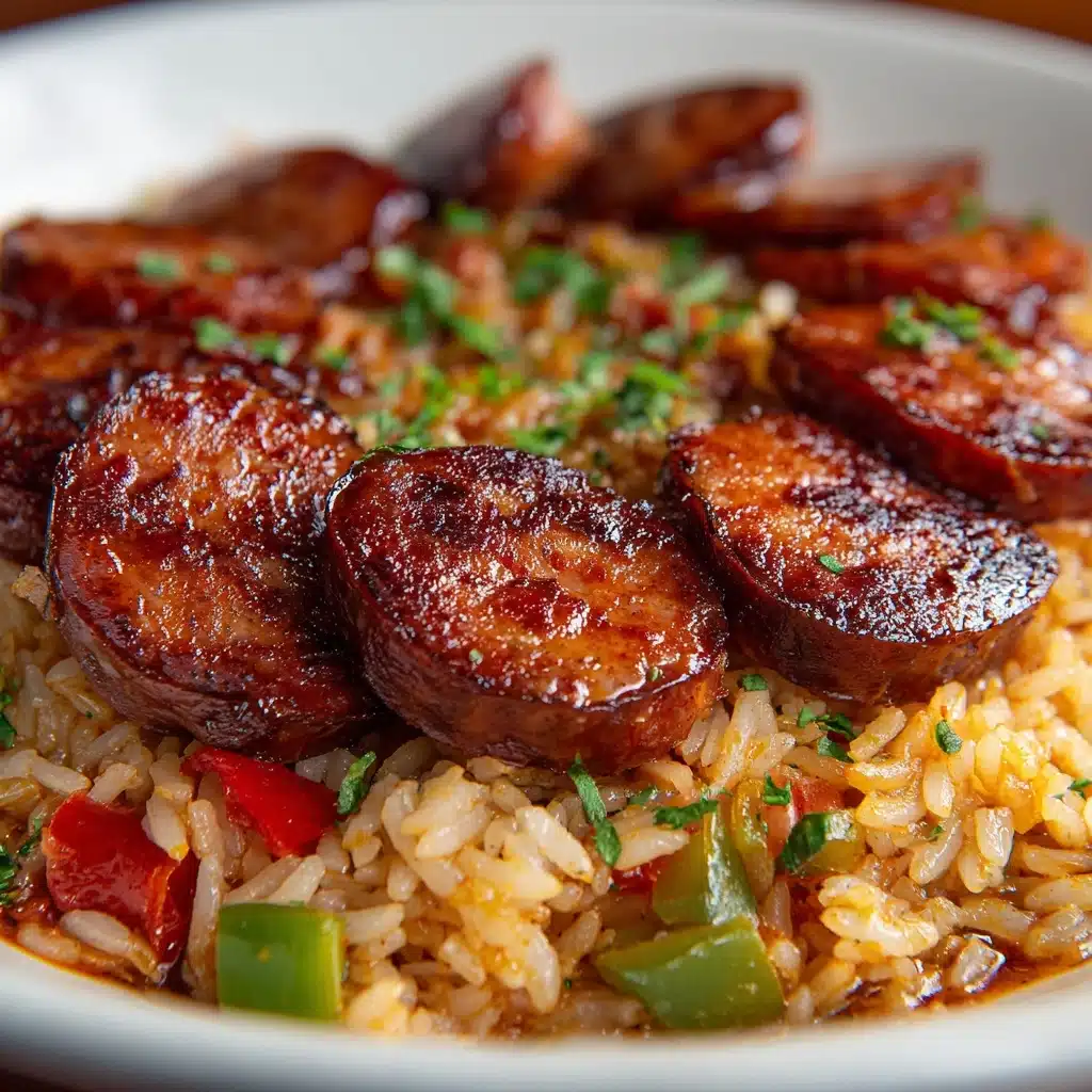 Cajun Sausage and Rice Skillet Recipe