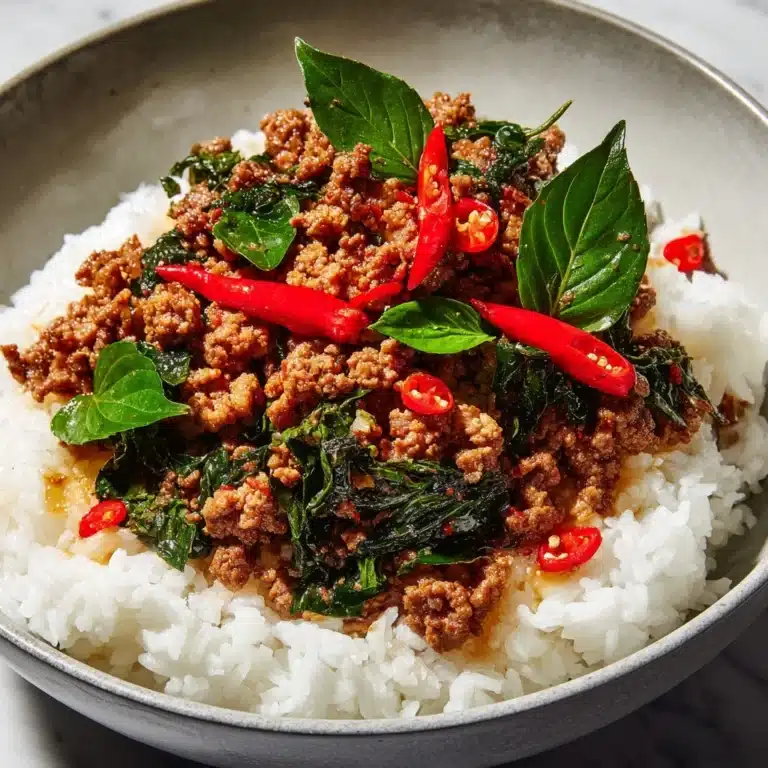 Thai Basil Chicken Recipe