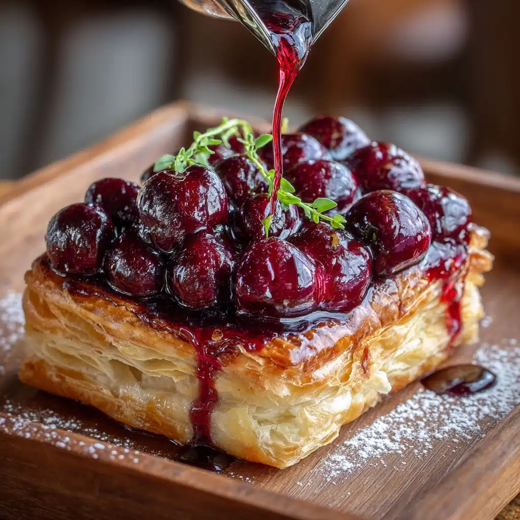 Cherry Cheese Pastry Pie Recipe - Recipe Image