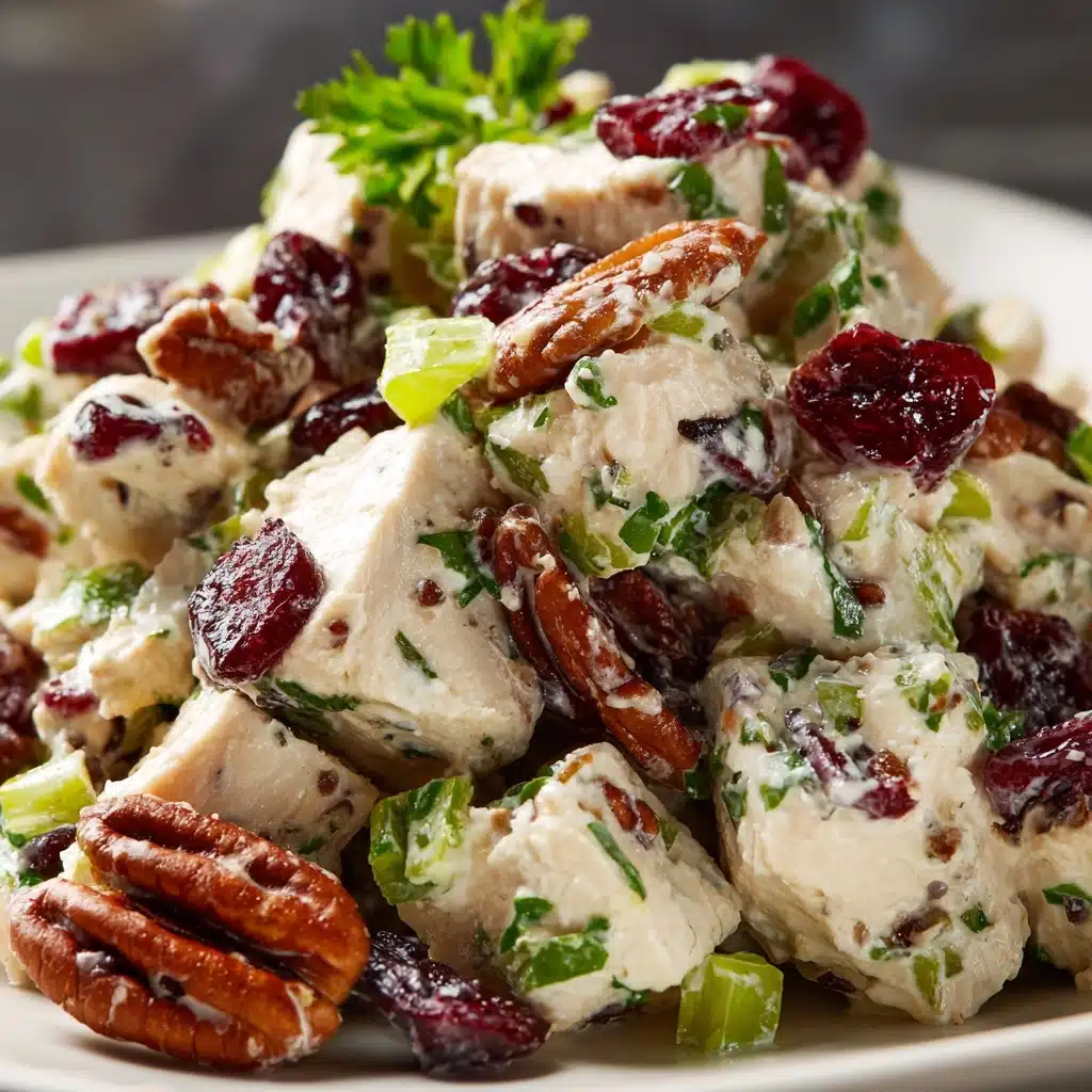 Cranberry Pecan Chicken Salad Recipe - Recipe Image