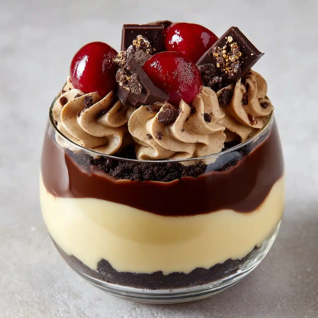 Heavenly Chocolate Cheesecake Trifle Recipe - Recipe Image