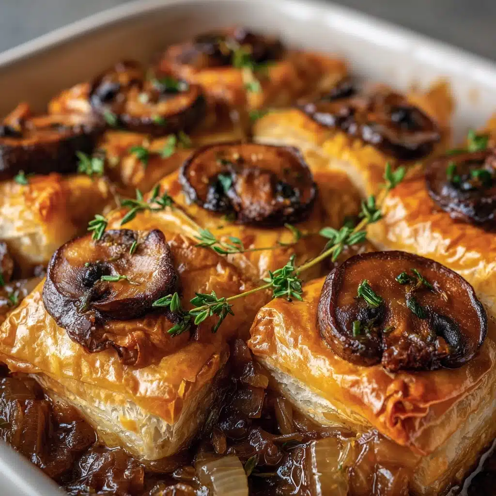 French Onion Mushroom Casserole Recipe - Recipe Image
