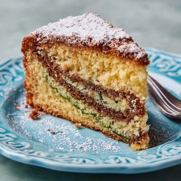Cinnamon Zucchini Coffee Cake Recipe