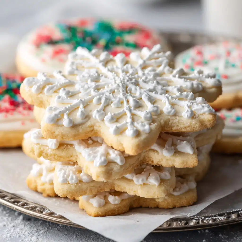 White Velvet Sugar Cookies Recipe - Recipe Image