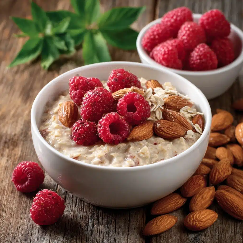 Raspberry Almond Oatmeal Recipe - Recipe Image