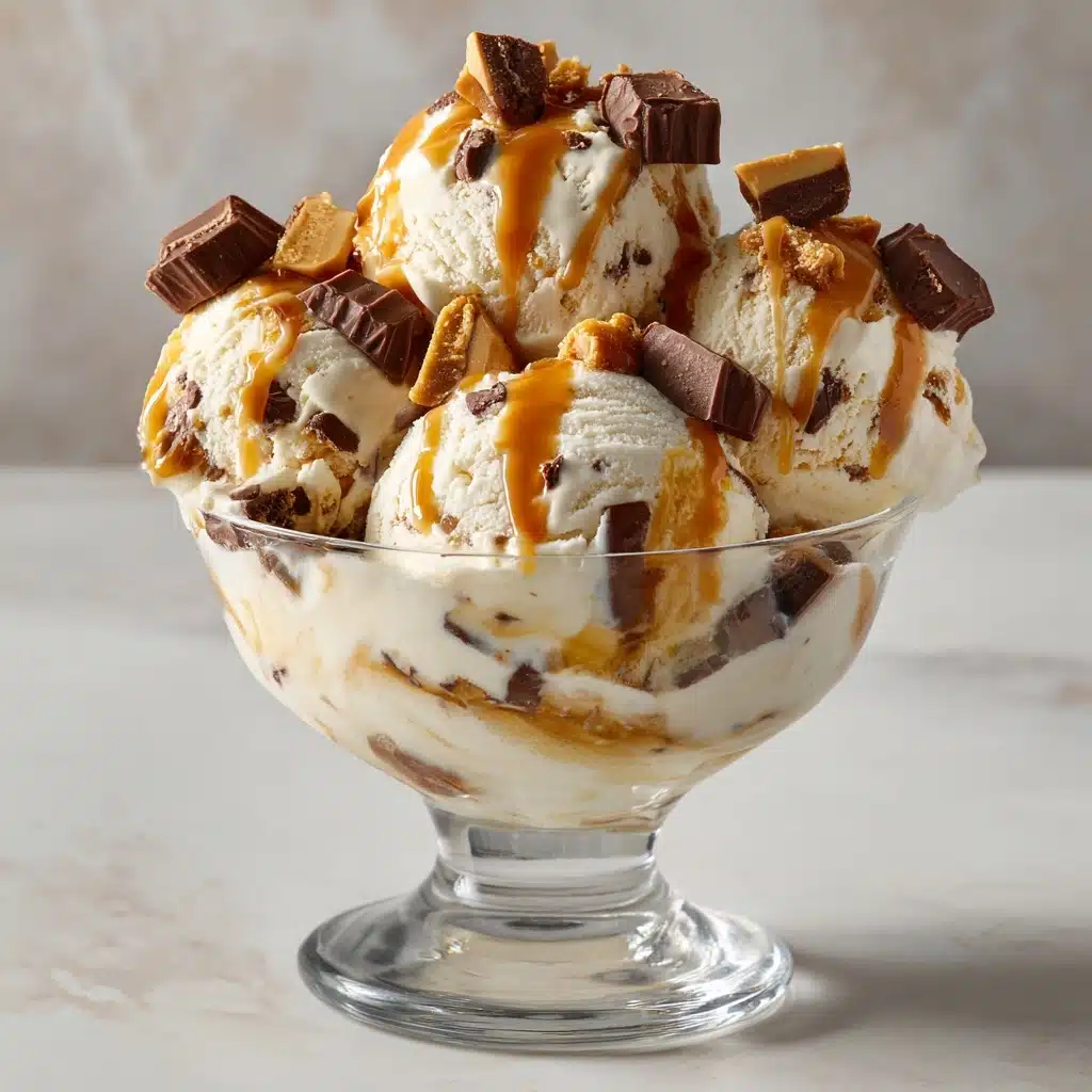 Peanut Butter Cup Frozen Yogurt Recipe - Recipe Image
