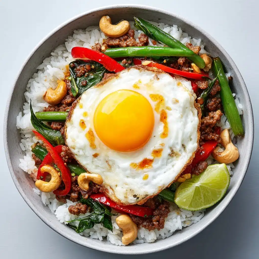 Thai Basil Cashew Chicken Recipe - Recipe Image