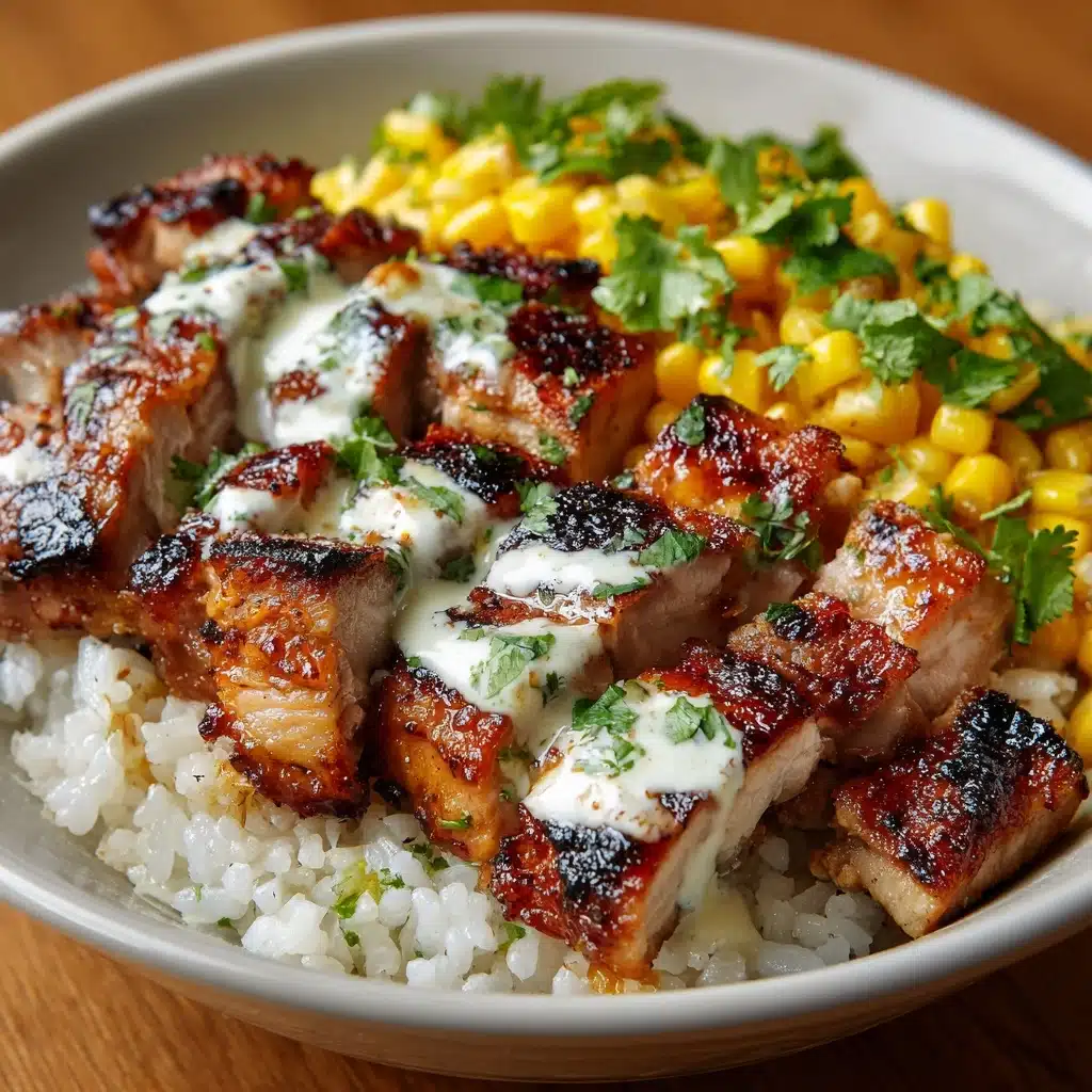 Street Corn Chicken Rice Bowl Recipe - Recipe Image