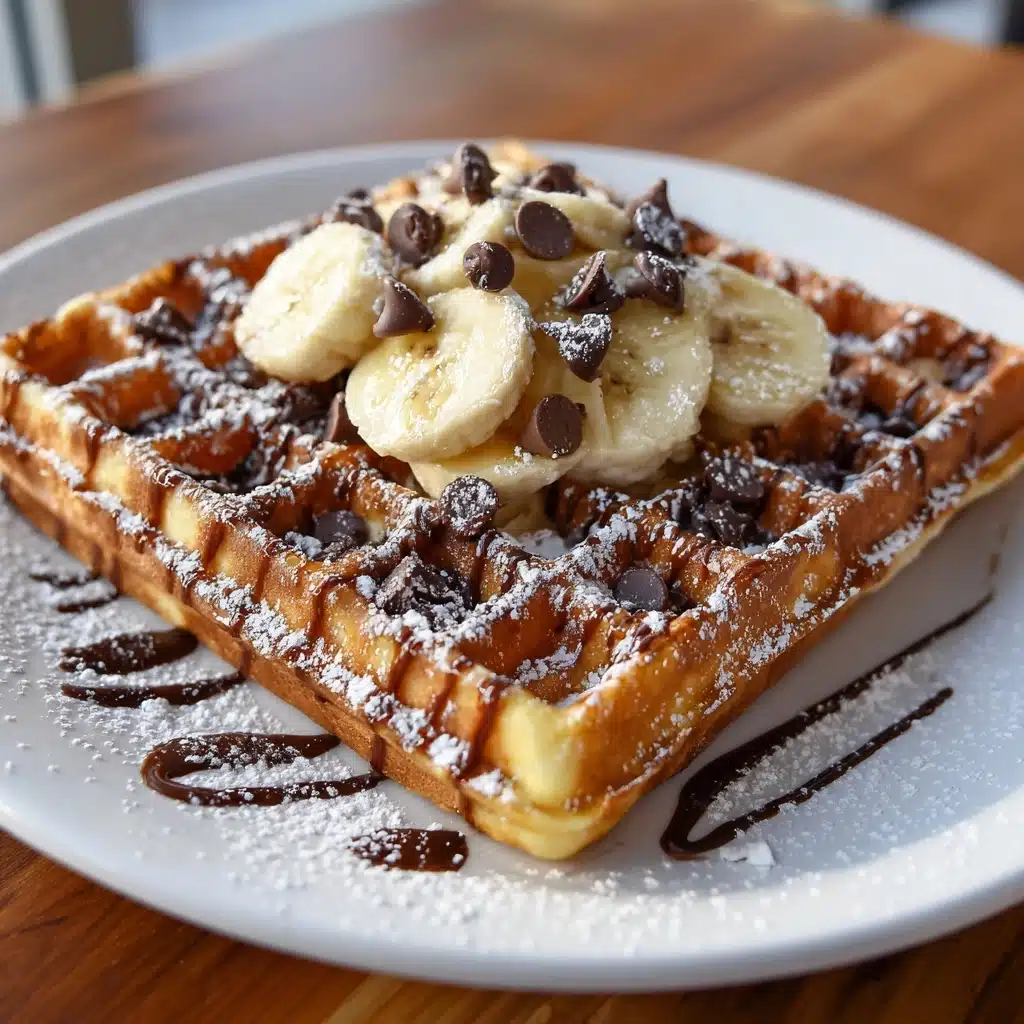 Chocolate Protein Waffles Recipe - Recipe Image