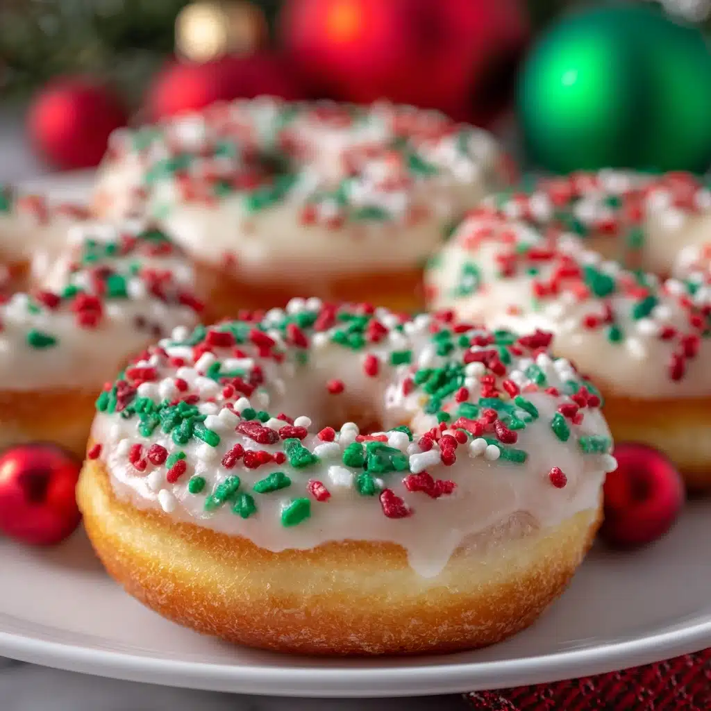 Christmas Doughnuts Recipe - Recipe Image