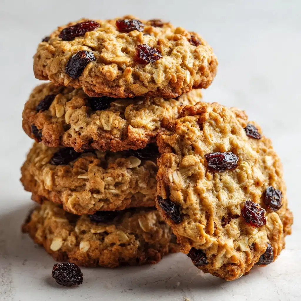 Chewy Oatmeal Raisin Cookies Recipe - Recipe Image