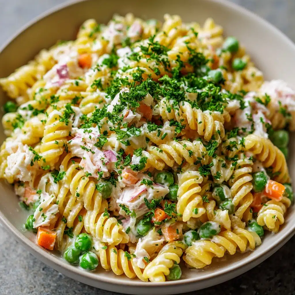 Crab Pasta Salad Recipe - Recipe Image