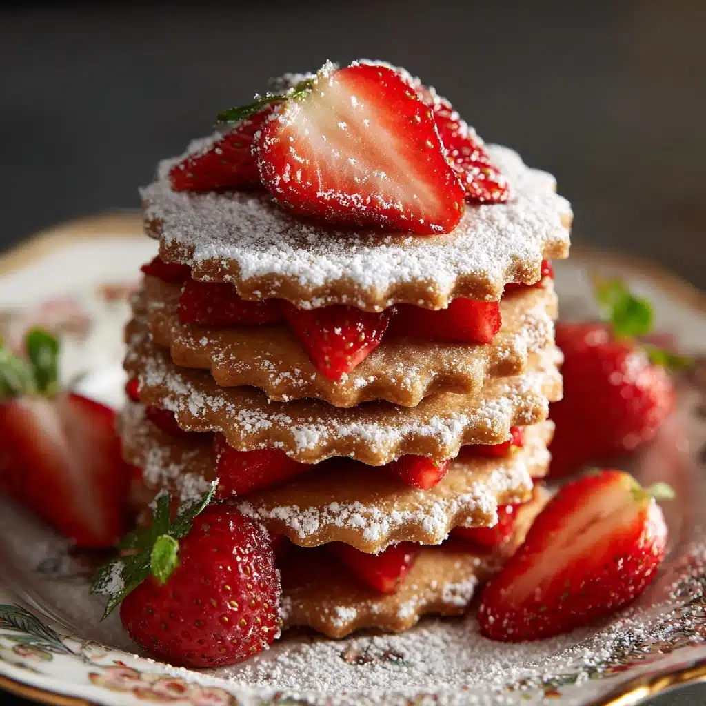 Strawberry Shortbread Cookies Recipe - Recipe Image
