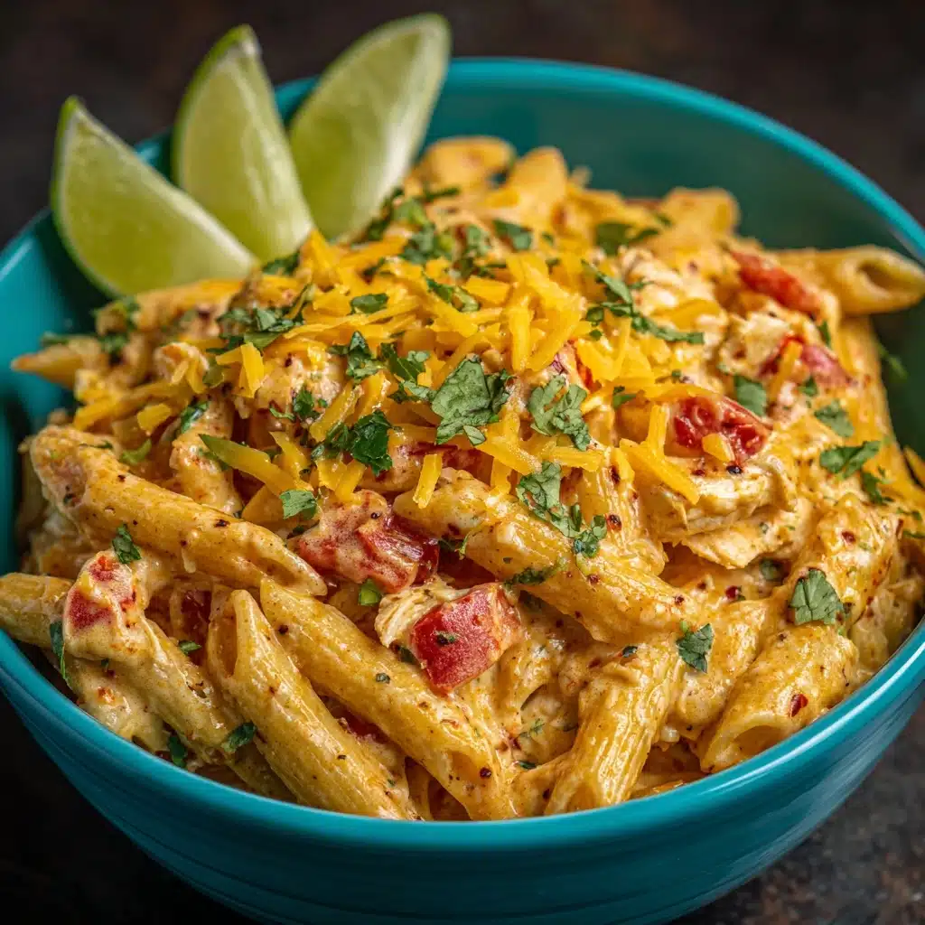 Crock Pot Salsa Ranch Chicken Pasta Recipe - Recipe Image