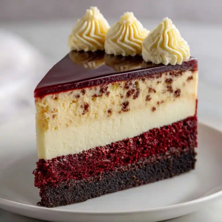 Homemade Red Velvet Cheesecake Recipe