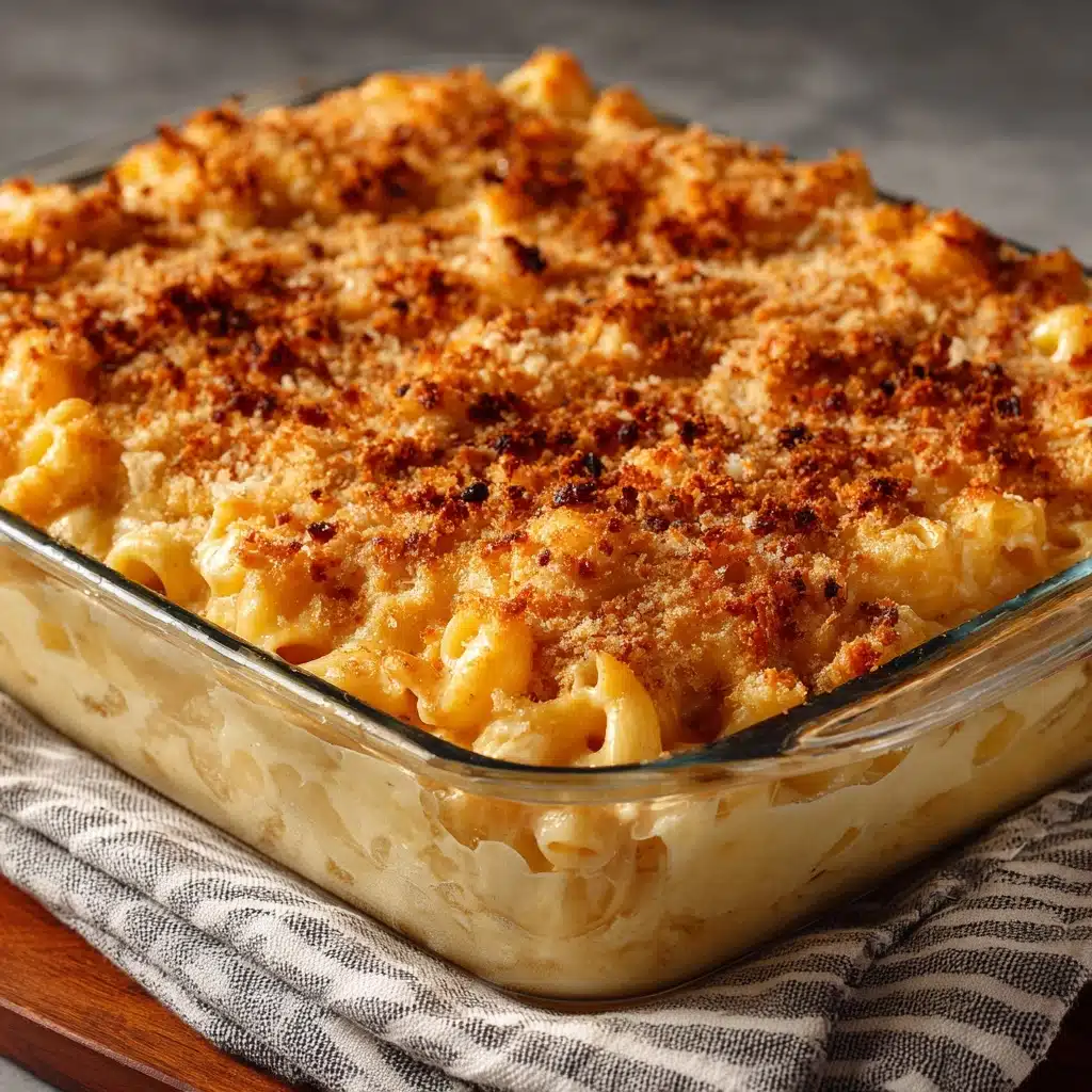 Southern Macaroni and Cheese Casserole Recipe - Recipe Image