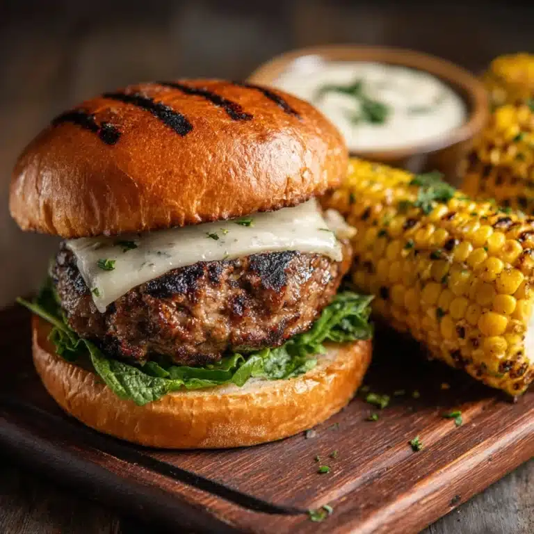 Chipotle Cheddar Chicken Burgers Recipe
