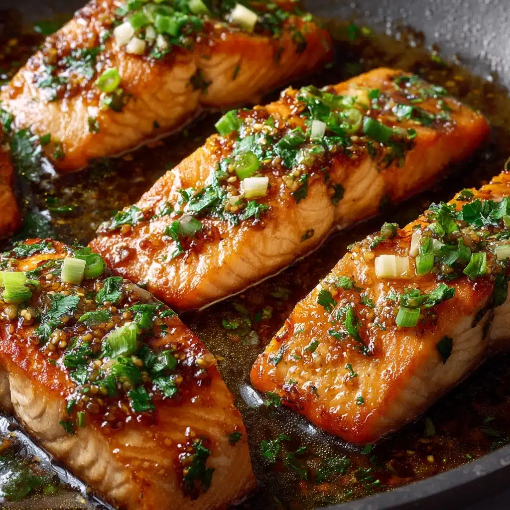 Honey Garlic Salmon Recipe - Recipe Image