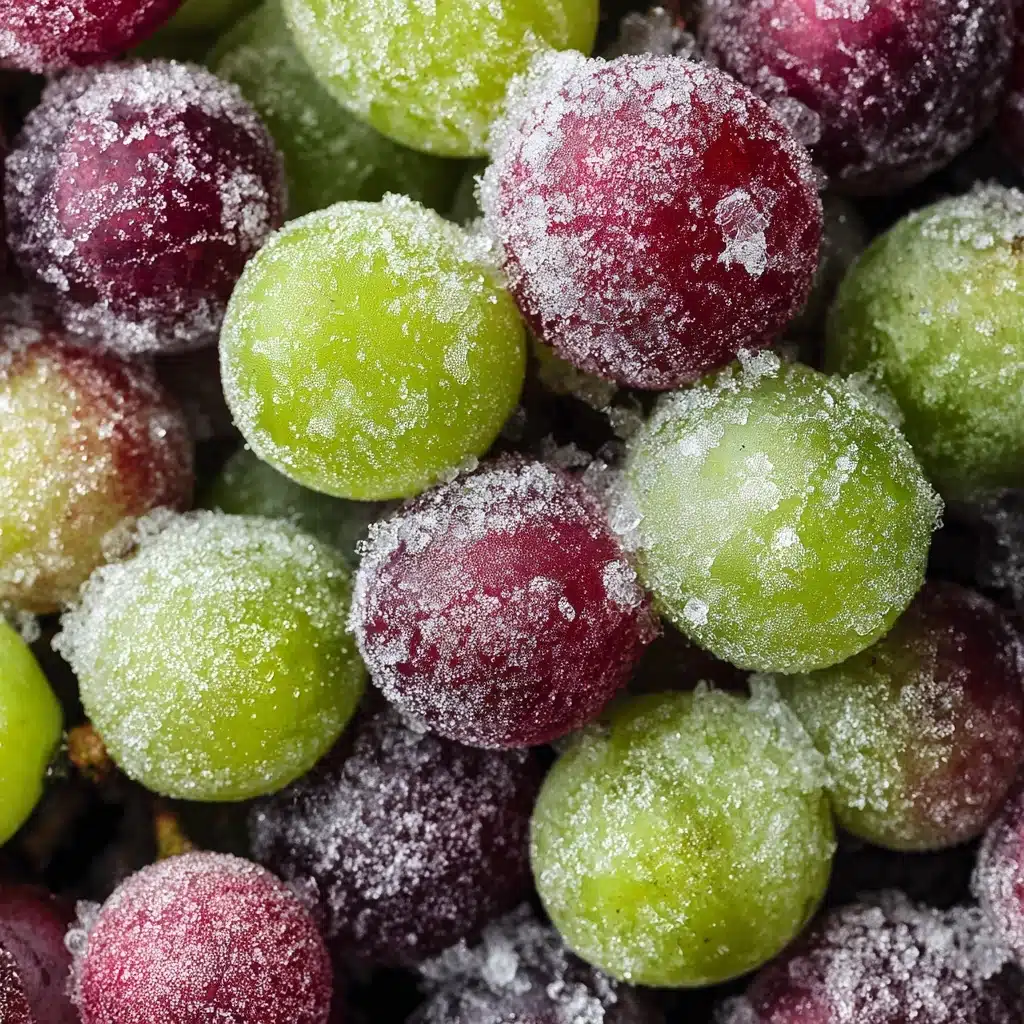 Healthy Sour Candy Frozen Grapes Recipe