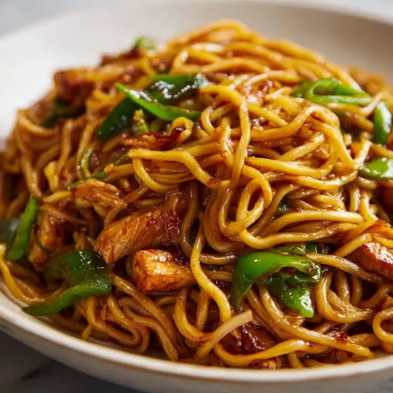 Shanghai Fried Noodles Recipe