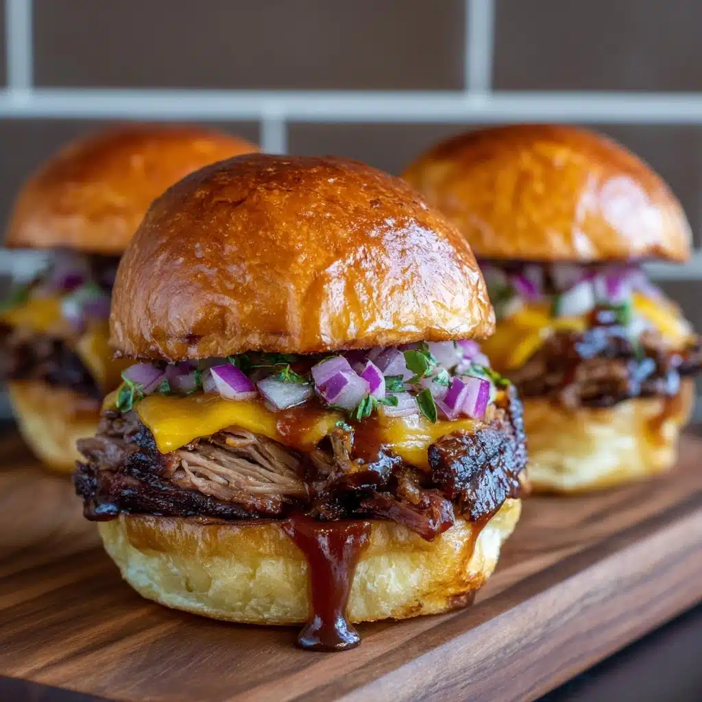 Hawaiian BBQ Beef Sliders Recipe - Recipe Image