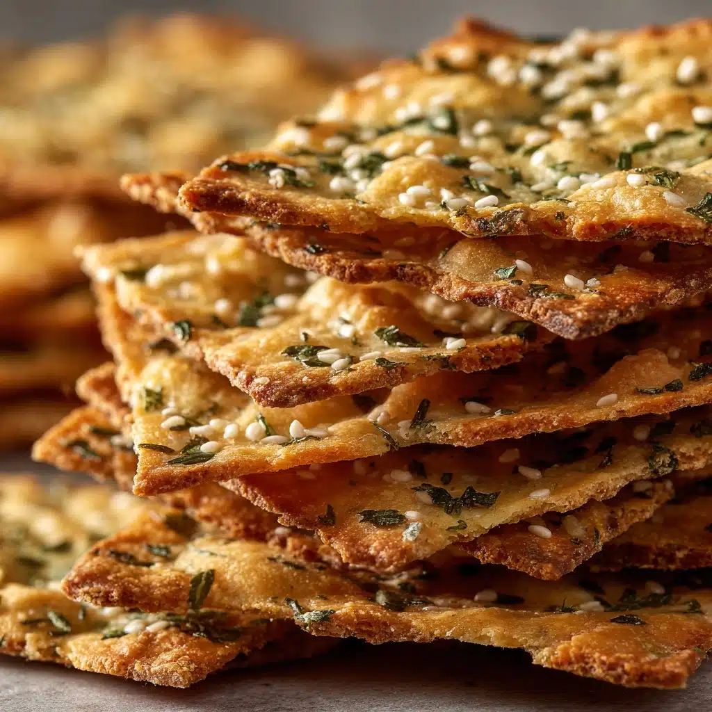Bake Zucchini Herb Crackers Recipe - Recipe Image
