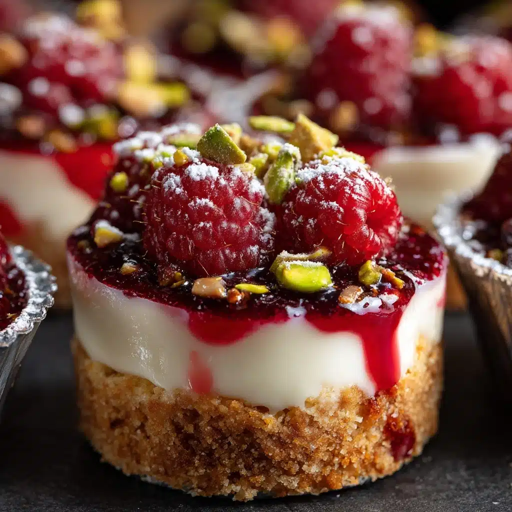 Pistachio Raspberry Tartlets Recipe - Recipe Image