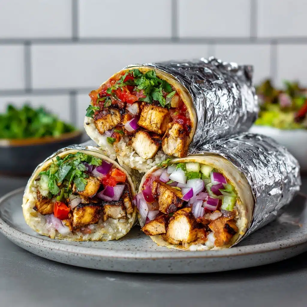 Grilled Chicken Gyro Wraps Recipe
